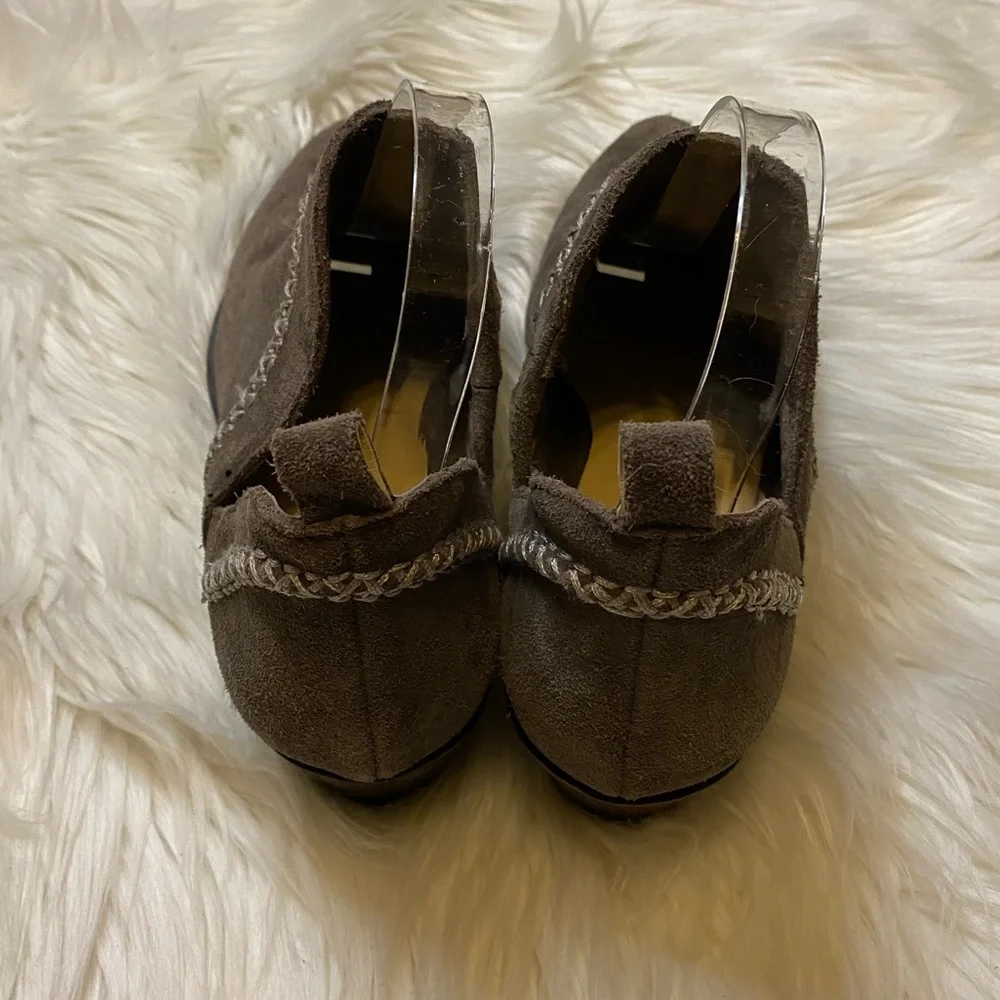 Sole Society grey gray suede size 8.5 booties boots